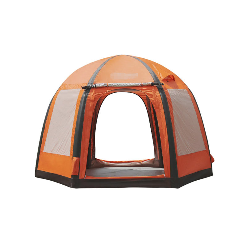 Tenda gonfiabile emisferica 2 porte 4 finestre