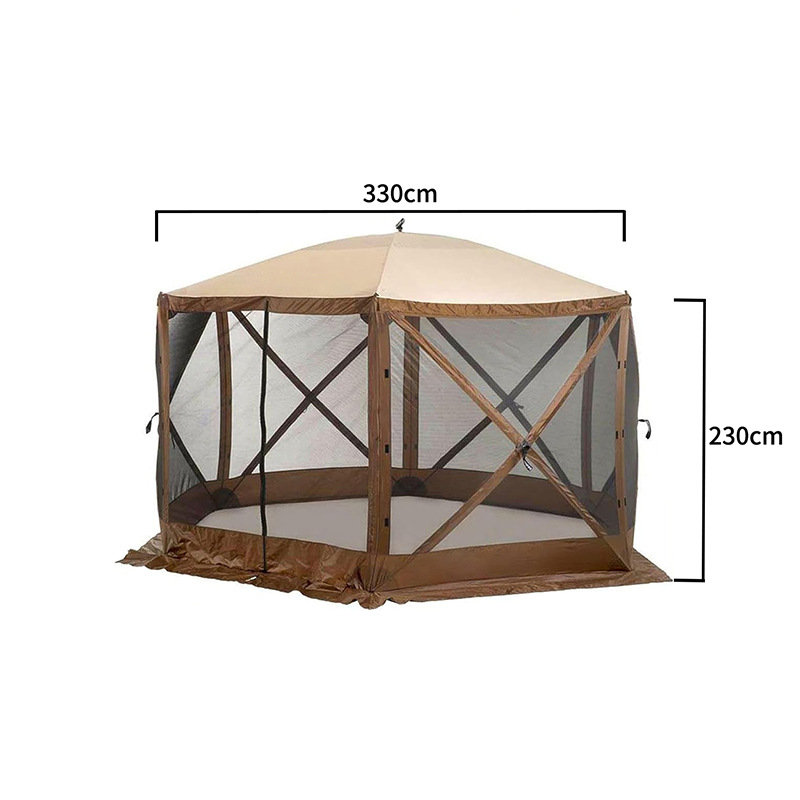 Case e camere da campeggio Hexagon