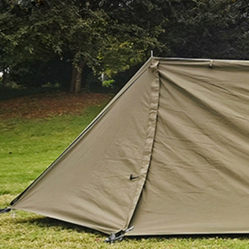Tenda per riparo verde dell'esercito all'aperto