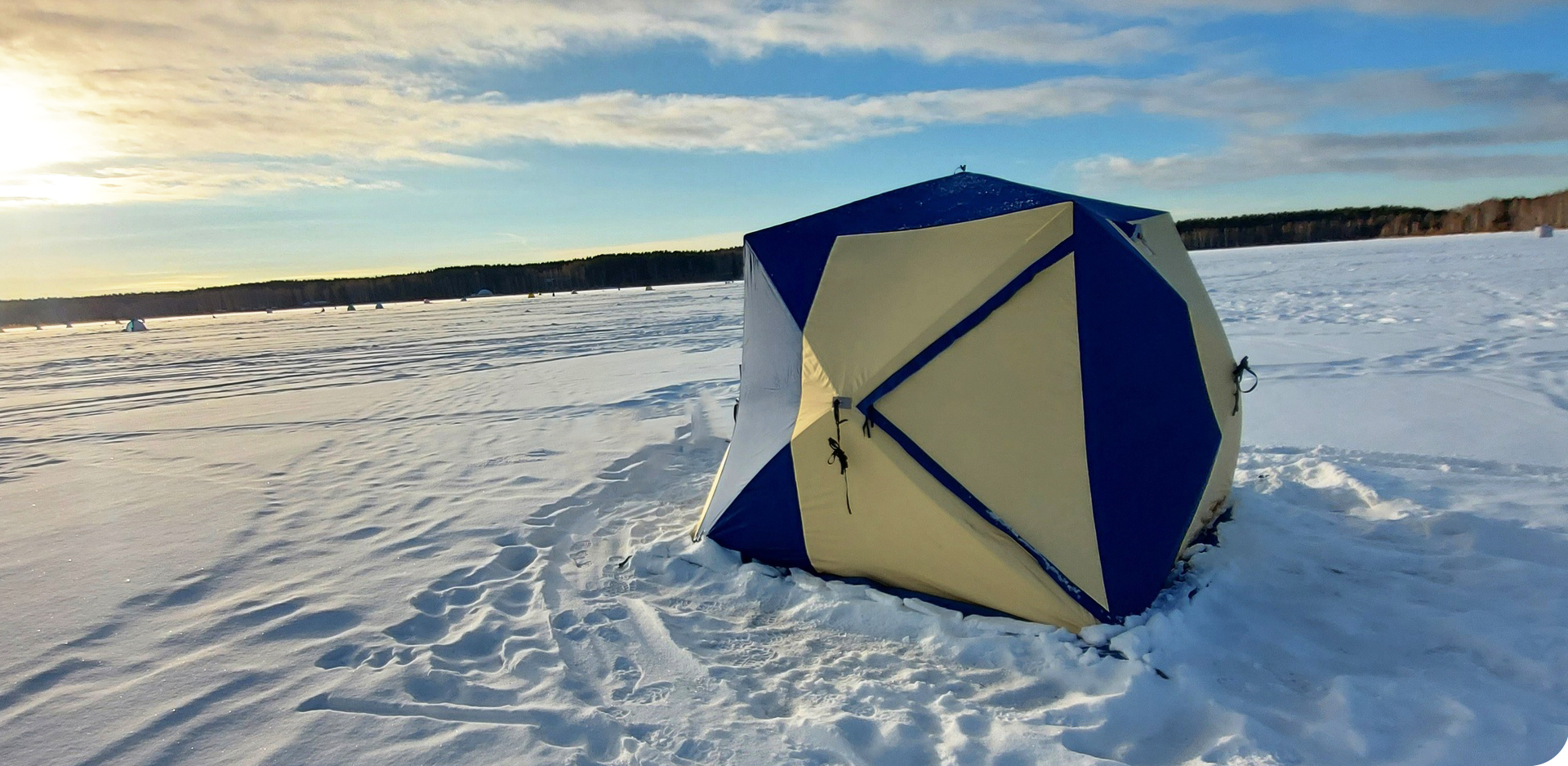 Tenda da pesca al ghiaccio