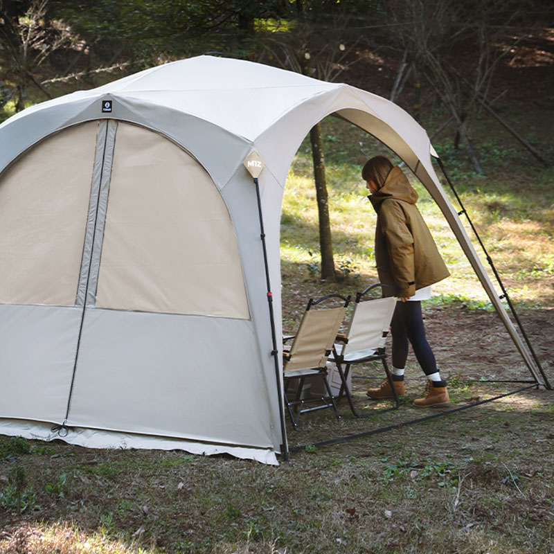 Outdoor non è necessario costruire una tenda automatica a baldacchino a cupola