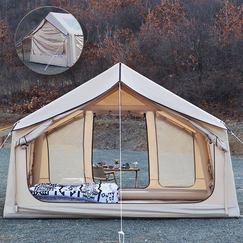 Tenda gonfiabile con cielo stellato