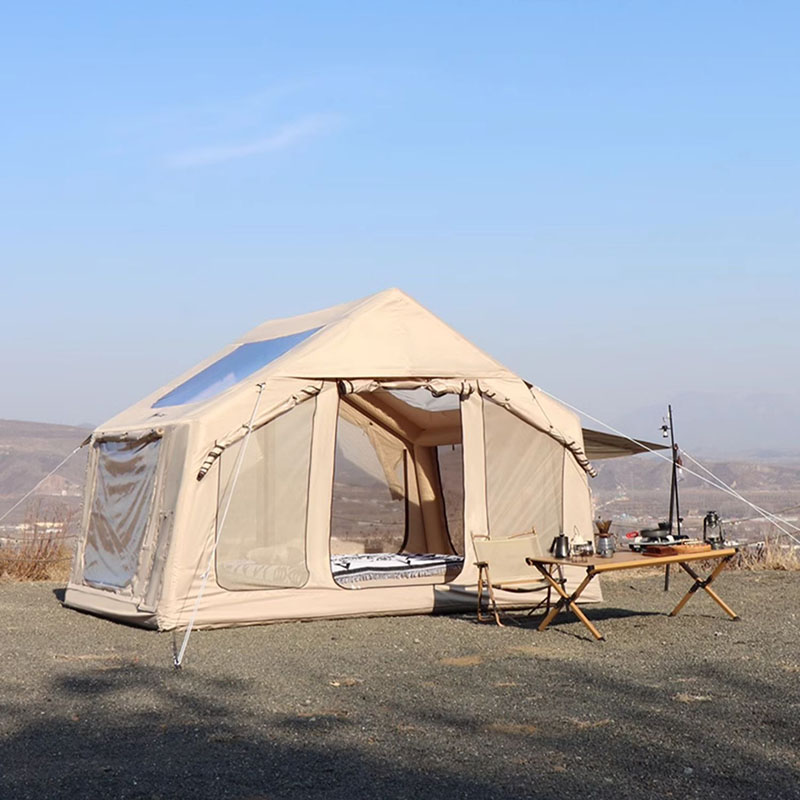 Tenda gonfiabile con cielo stellato