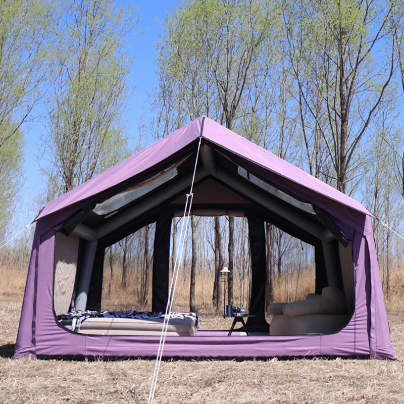 Tenda gonfiabile con cielo stellato